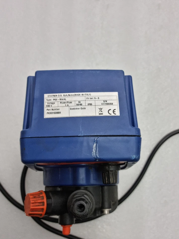 ETATRON PKX-MA/AL PKX010396H 230V SOLENOID DOSING PUMP MADE IN ITALY